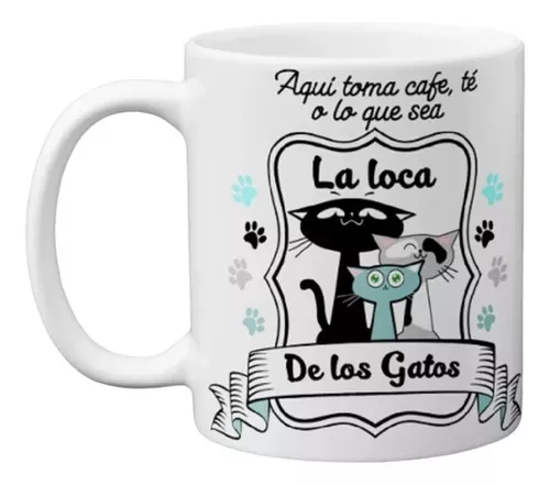 Tazas- Gato Buenos días - Comprar en Cosaloca Vinilos