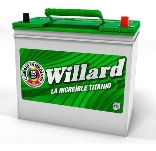 Bateria Willard Titanio Ns60d-750 Pd Honda Civic 1.8 2.0 2.4