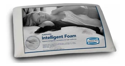 Almohada Simmons Intelligent Foam 60x40 Espuma Viscoelastic