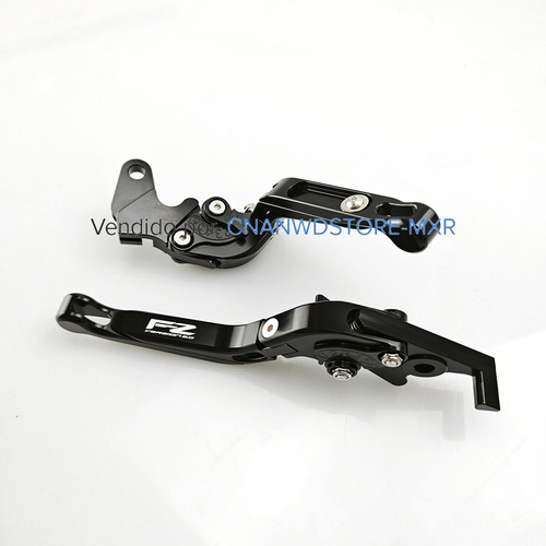Puños Y Palancas Plegables Para Yamaha Fz Versión 3.0, Negro
