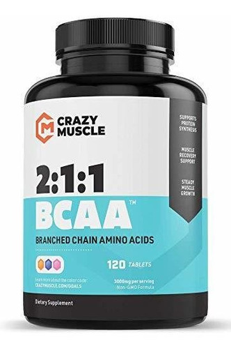 Keto Friendly Bcaa Cápsulas (1000 Mg) Pre Y Post Entrenamien