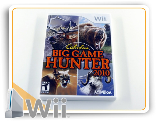 Cabelas Big Game Hunter 2010 Original Nintendo Wii