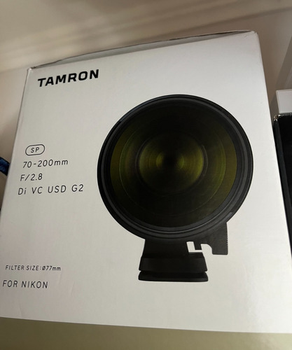 Lente Tamron 70-200mm F2.8 G2 Montura Nikon- Full Frame