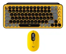 Comprar Kit Logitech Mouse Pop + Teclado Mecánico Pop Keys Amarillo