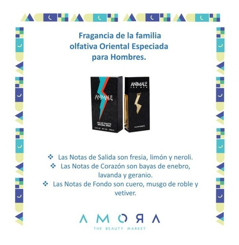 Animale For Men Tradicional Edt 100ml Para Hombre