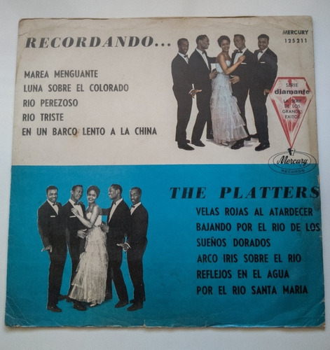 Lp The Platters - Recordando. J