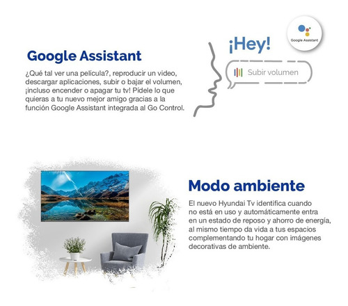 Televisor Hyundai 43 Smart Fhd Android By Google