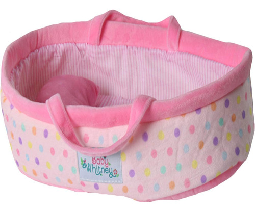 Pastel Polka Dot Baby Doll Bed 15 | Baby Doll Bassinets, Pl.