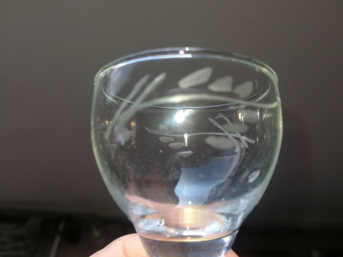 Copas Licor Talladas A Manox6u,sin Bandeja. Día Del Padre Natural