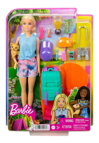 Barbie Malibu Día De Campamento