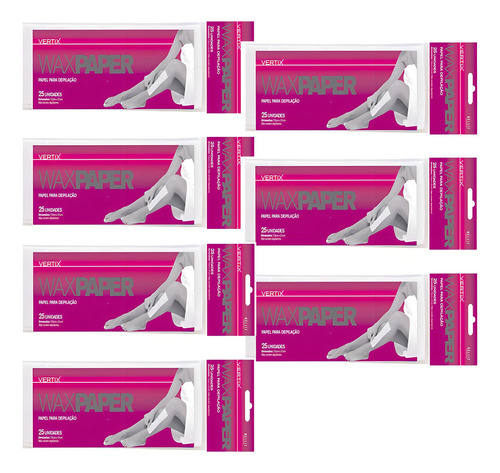 Papel Para Depilação Falso Tecido Wax Papper 175pcs Vertix