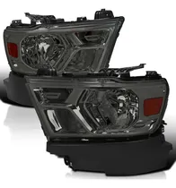 Comprar Spec-d Tuning Faro Delantero Lente Ahumada Carcasa Cromada