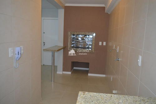 Imagem 7 de 12 de Apartamento 01 Dormitório Para Venda Em Santa Maria Com Sacada Chur Elevador Salão Festas - Edifício Cruzeiro Do Sul - 9562