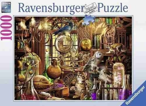 Puzzle Ravensburger Lab Merlin 198344 1000 Pza Milouhobbies 