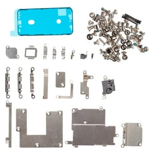 Kit Placa Metálica Interna iPhone 11 Pro Blindagem+parafusos