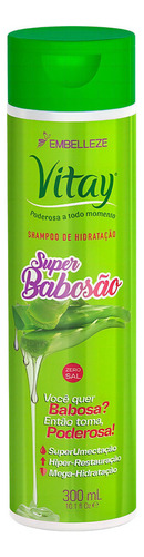 Shampoo E Condicionador Vitay Novex Super Babosão  Kit