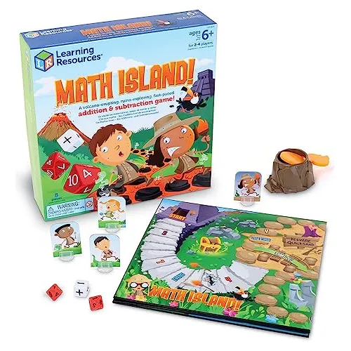 comprar Juego De Suma Y Resta Math Island, Juegos Educativos, M...