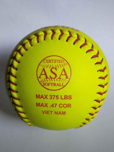 Pelota Softball Mac Gregor 11yl Poly Core X100 (Usado)