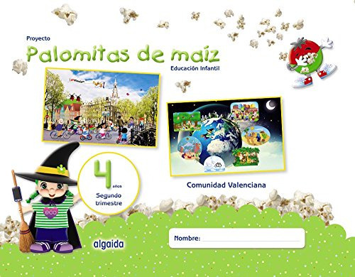 Proyecto Palomitas De Maíz Educación Infantil 4, De Vvaa. Editorial Algaida, Tapa Blanda En Español, 9999