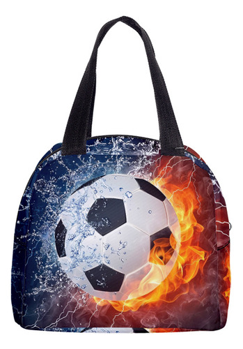 Fweaad Bolsas De Almuerzo Para Niños, Loncheras De Fútbol