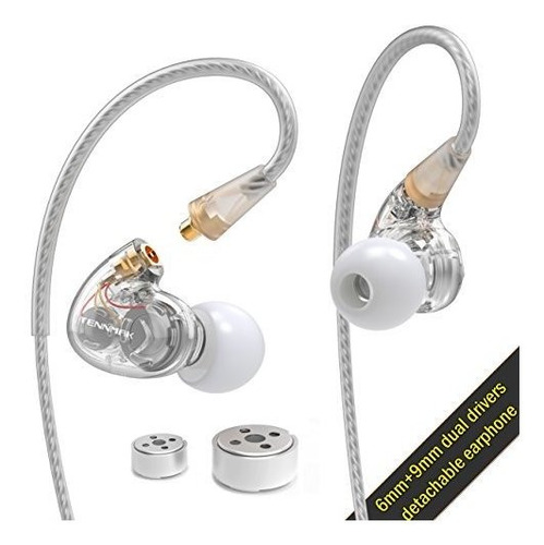 Imagen 1 de 10 de Tennmak Pro Dual Dynamic Driver Deporte Profesional En El