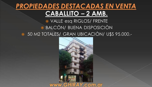 Imagen 2 de 15 de 2 Amb. Boedo Valle Esq Riglos. Frente Con Balcón