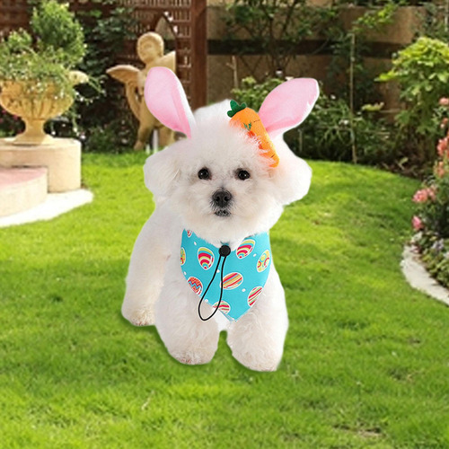 X Pañuelo For Perros, Bufanda For Perros Pequeños M Azul