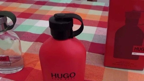 hugo boss cantimplora roja