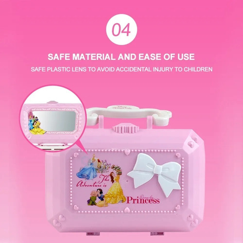 Imagen 4 de 6 de Maqui Set Kids Maqui Kit De Maquillaje Lavable A La Moda