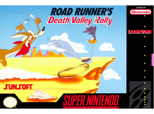 Road Runner's Death Valley Rally Snes