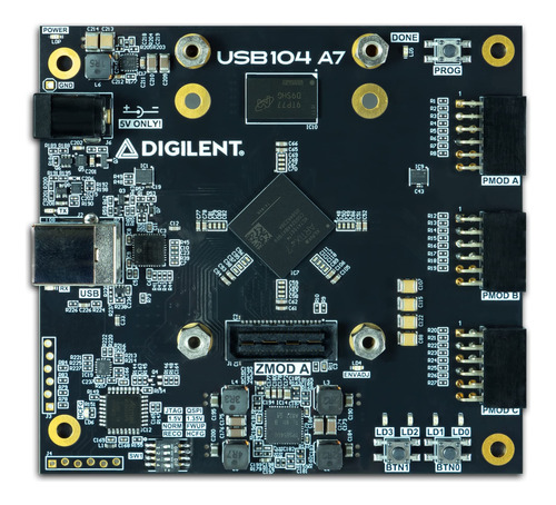 Usb104 A7: Placa De Desarrollo Fpga Artix-7 En Formato