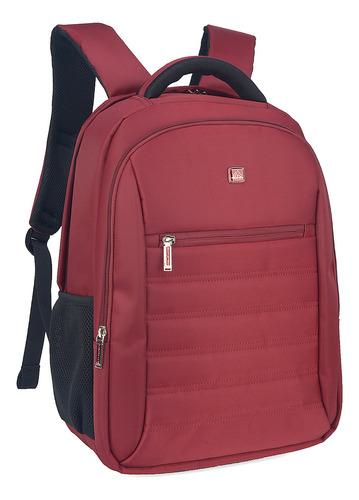 Mochila Polo King Notebook Business Class Mn51587pk Cor Vermelho