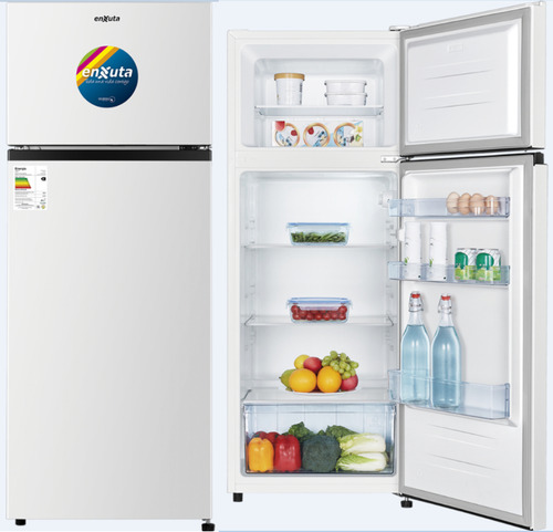 Refrigerador Enxuta Freezer Frio Humedo 205 L Renx16200fhw-1 Color Blanco