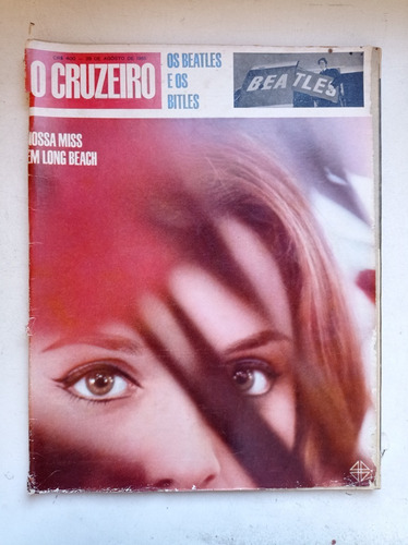 Imagem 1 de 10 de O Cruzeiro - Ago/1965 - Miss Brasil / Pelé / Beatles