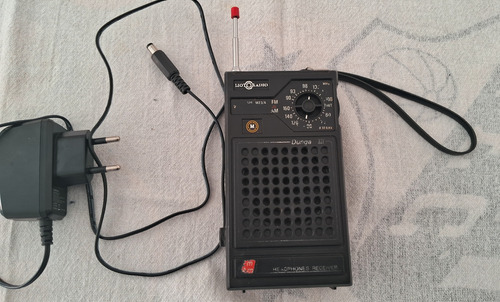 Motoradio Dunga 3 Am/fm Funcionando Lê Anúncio Preto (Usado)