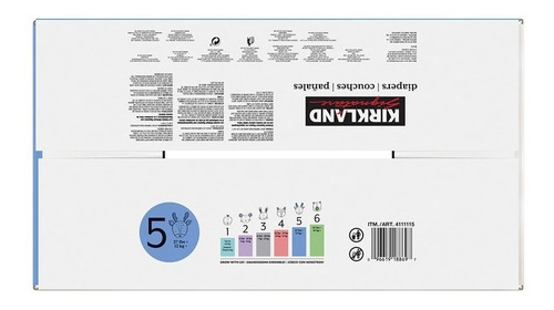 Caja De Pañal Kirkland Etapa 5 Unisex Con 150 Piezas