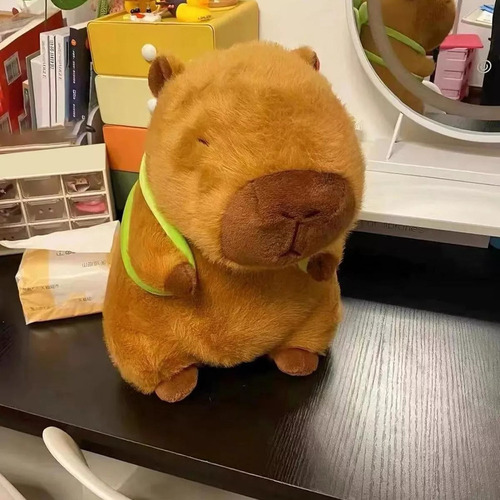 D Paquete De Juguetes De Peluche Capybara, 33 Cm