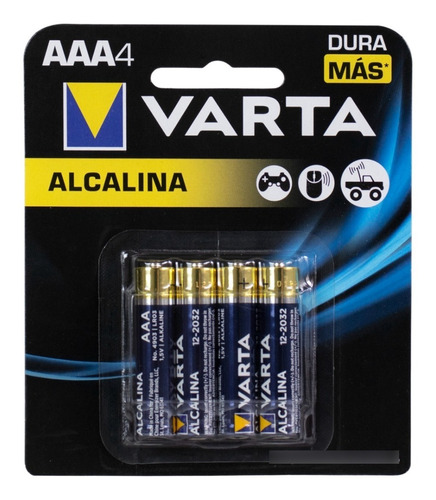 Pila Varta Pack X4 Alcalina