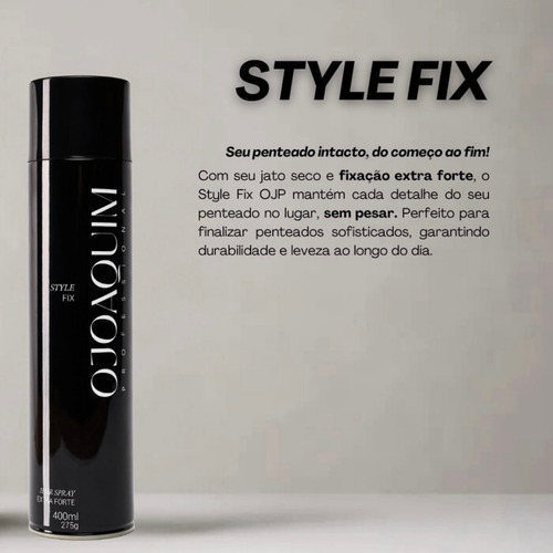 Spray Fixador De Cabelo Extra Forte Volumes Penteados 400ml