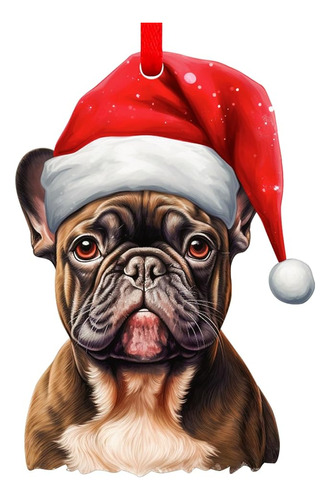 Adornos De Navidad Para Perros Bulldog Frances Adornos De So