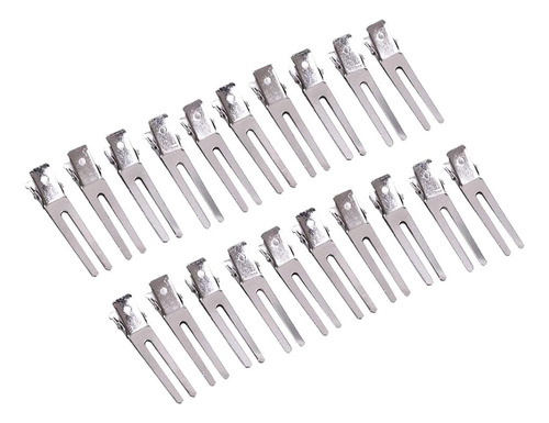 50pcs Clips De Pelo De Doble Púa Clips De Rizo 1.75 Pulgadas