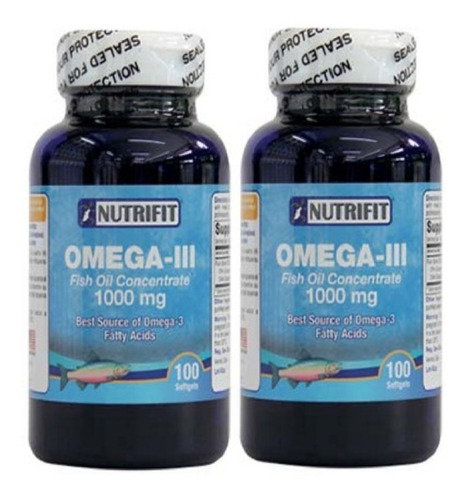 Omega 3 Americano Puro Promo 2 Frascos