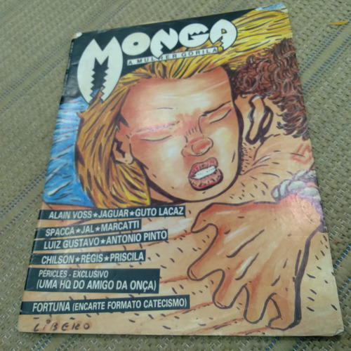 Revista Monga Mulher Gorila Hq Alain Voss Guto Lacaz Marcatt (Usado)