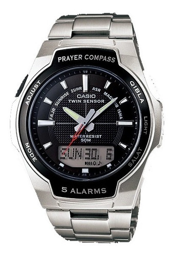 Reloj Casio Cpw-500hd-1av - Reloj De Oración Islámica