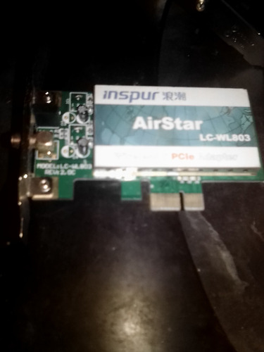 Tarjeta De Red Wifi Airstar Lc-wl803 Pci Express