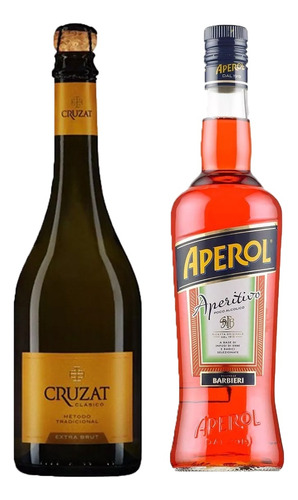 Combo Spritz Aperol + Champagne Cruzat Extra Brut X750 Cc