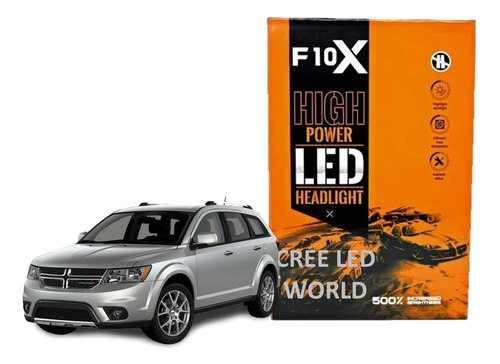 Luces Cree Led F10x Csp Dodge Journey (instalación)