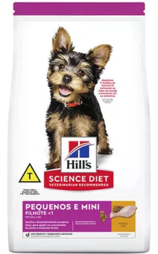 Hills Science Diet Raças Peq. E Mini Filhote 2,4kg