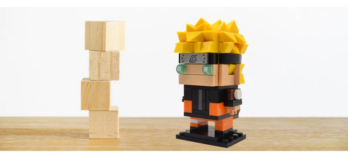 Bloques De Construccion 3d De Naruto Calidad Premium