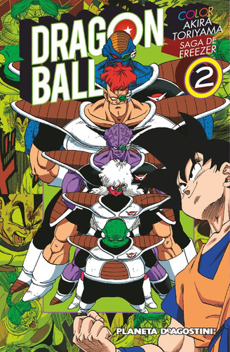 Dragon Ball Color Freezer Nº 02/05 (libro Original)